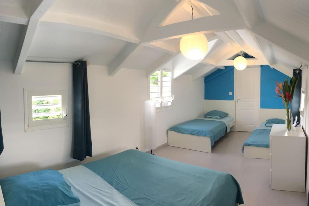 Villa Ti Bleu Caraibes 8 Personnes A St Francois サン・フランソワ エクステリア 写真