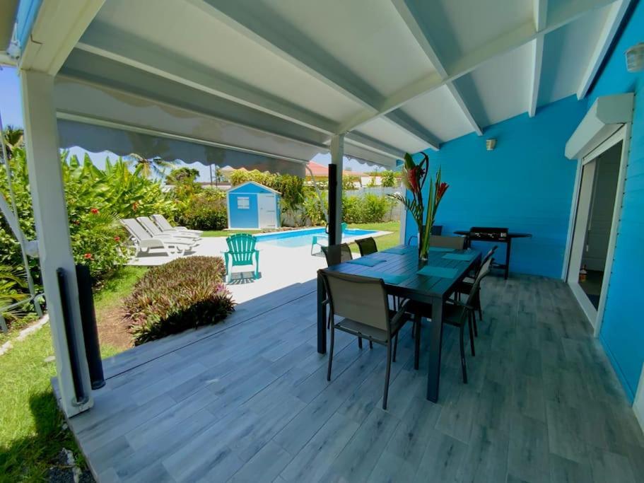 Villa Ti Bleu Caraibes 8 Personnes A St Francois サン・フランソワ エクステリア 写真